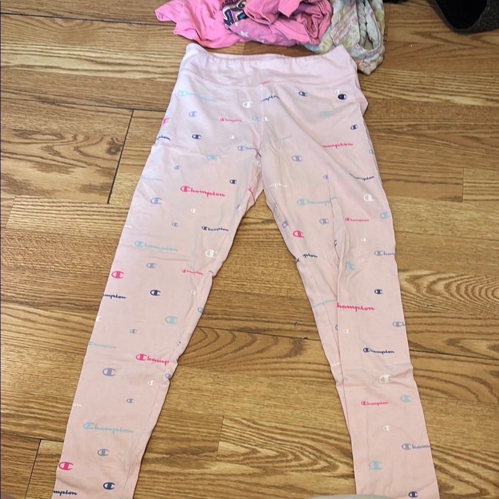 Champion Kids Pink Leggings